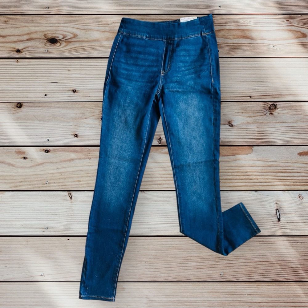 SO Blue Jeggings High-Waisted Denim